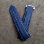For Sale: Baltic Blue Teju Lizard for Grand Seiko Snowflake