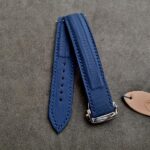 For Sale: Baltic Blue Teju Lizard for Grand Seiko Snowflake