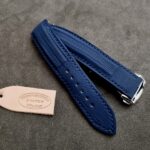 For Sale: Baltic Blue Teju Lizard for Grand Seiko Snowflake