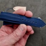 For Sale: Baltic Blue Teju Lizard for Grand Seiko Snowflake