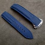 For Sale: Baltic Blue Teju Lizard for Grand Seiko Snowflake