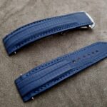 For Sale: Baltic Blue Teju Lizard for Grand Seiko Snowflake
