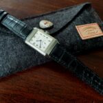 Racing Black Alligator Jaeger LeCoultre Reverso