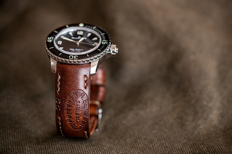 Swiss Ammo strap for Blancpain Fifty Fathoms