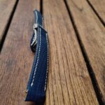 Baltic Blue Lizard Strap for Grand Seiko Snowflake