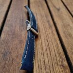 Baltic Blue Lizard Strap for Grand Seiko Snowflake