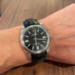 Black Alligator Strap for Rolex Oyster Perpetual