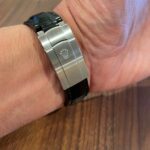 Black Alligator Strap for Rolex Oyster Perpetual