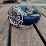 For Sale: SuperMatte Alligator Strap for Rolex Submariner or GMT