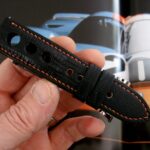 Custom Watch Straps with Rally Holes