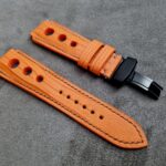 Custom Watch Straps with Rally Holes
