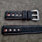 Custom Watch Straps with Rally Holes