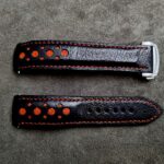 Custom Watch Straps with Rally Holes