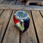 Deep Blue Alligator Strap for Rolex Sky-Dweller