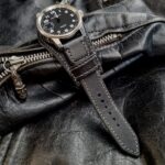 Waxed Canvas and leather Bund Strap