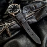Waxed Canvas and leather Bund Strap