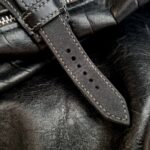 Waxed Canvas and leather Bund Strap