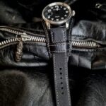 Waxed Canvas and leather Bund Strap