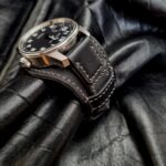 Waxed Canvas and leather Bund Strap