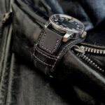 Waxed Canvas and leather Bund Strap