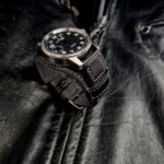 Waxed Canvas and leather Bund Strap