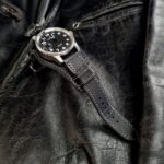 Waxed Canvas and leather Bund Strap