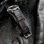 Waxed Canvas and leather Bund Strap