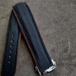 For Sale: SuperMatte Blat Teju Lizard strap for Omega Planet Ocean 43.5mm