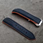 For Sale: SuperMatte Blat Teju Lizard strap for Omega Planet Ocean 43.5mm