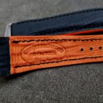 For Sale: SuperMatte Blat Teju Lizard strap for Omega Planet Ocean 43.5mm