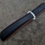 For Sale: SuperMatte Blat Teju Lizard strap for Omega Planet Ocean 43.5mm