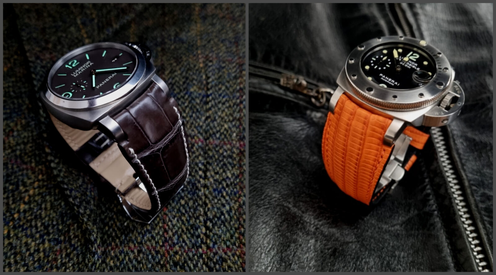 Straps for Panerai with Fully Integrated Fit (FIF)