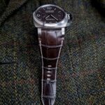 Chocolate Noir Alligator with 'Fully Integrated Fit' (FIF)