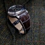Chocolate Noir Alligator with 'Fully Integrated Fit' (FIF)