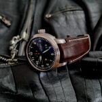 Michael's Glashütte Original Navigator on Incas Mahogany Kangaroo Strap with Fully Integrated Fit