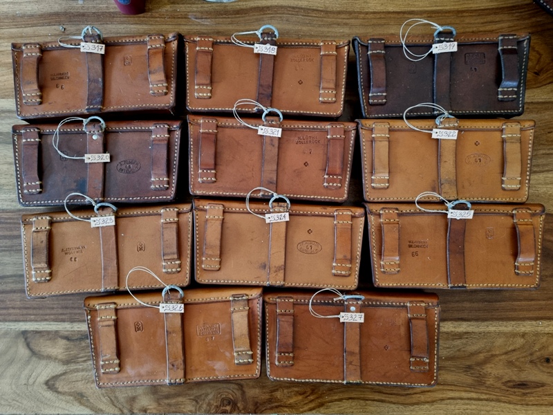 Newly arrived 1960s Swiss Ammo Pouches February 2025