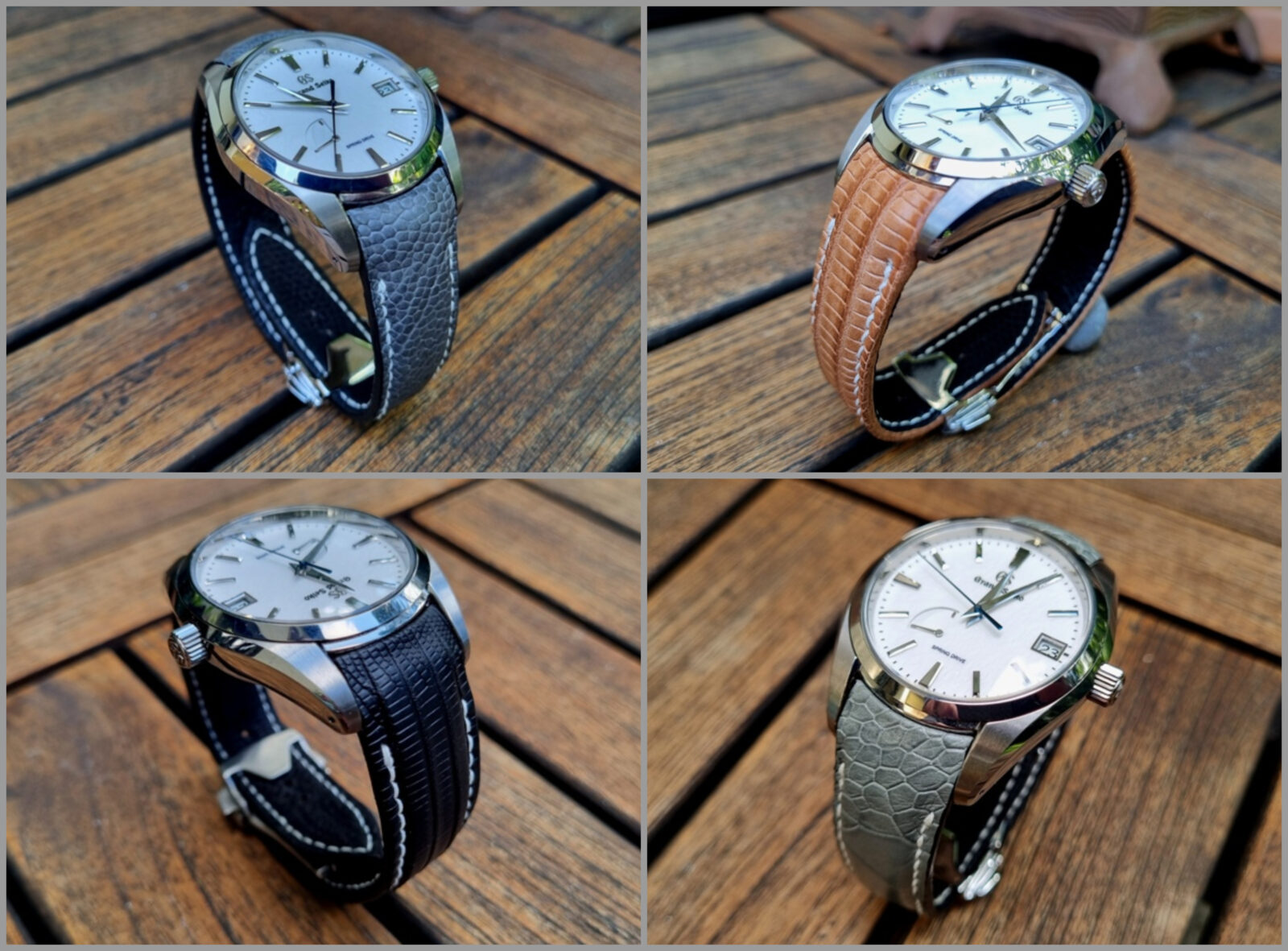 4 New Integrated Strap Designs for the Grand Seiko Snowflake