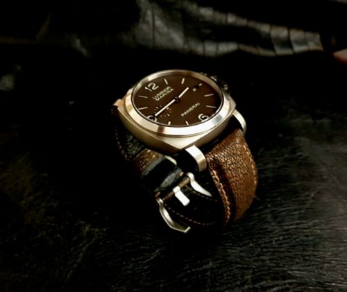 Zanzibar Goat watch strap for Panerai 24mm lug width