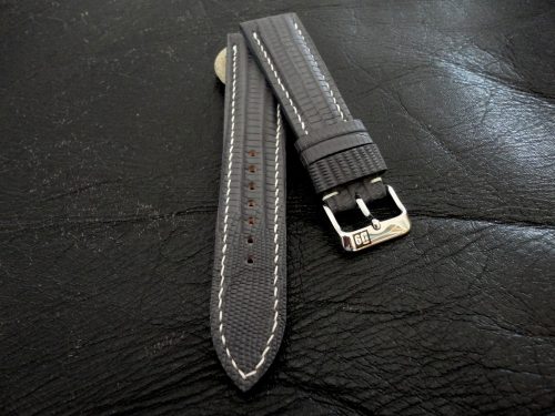 SuperMatte-Grey-Teju-Lizard-watch-strap