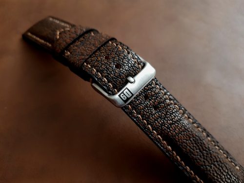 D9 Zanzibar Afrikanisches Ziegenleder Uhrenarmband 22mm Stegbreite