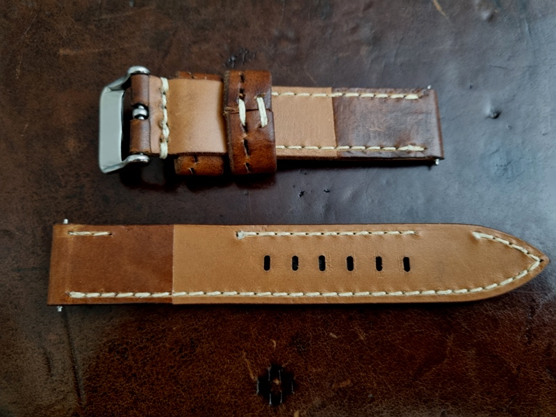 D9 Swiss Ammo 20mm strap (8) Lining of D9straps Swiss Ammo Manufacture strap